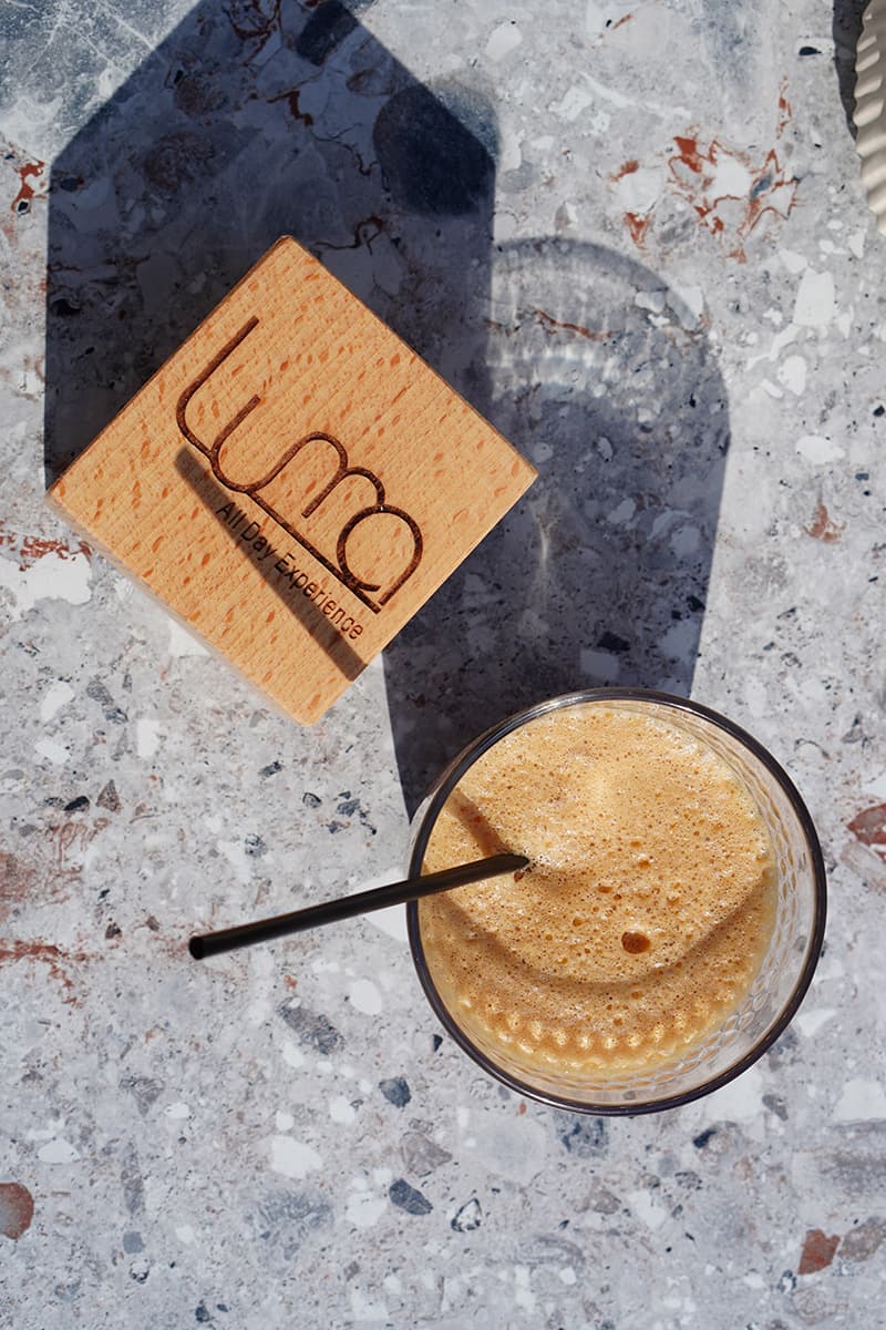 LUMA Santorini menu